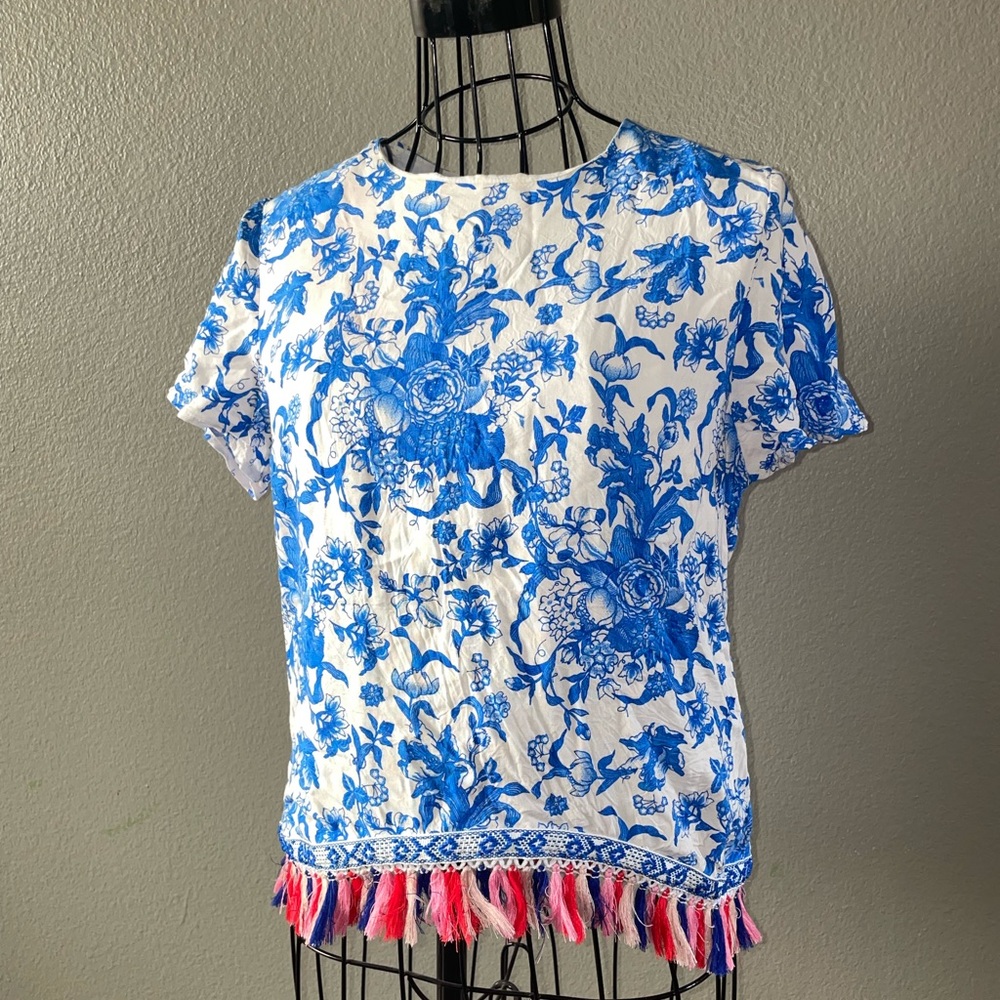 Top with fringe.